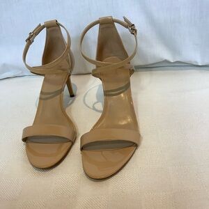 Michael Kors tan Strappy Heels